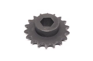 Звездочка привода цепи колосового элеватора, нижняя z=18, t=15,875 JD9500 (AH130572) (Agri Parts)