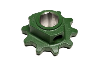Звездочка верхнего вала транспортера наклонной камеры JD9500/9600 z=10 (H118583JD) (Agri Parts)