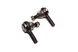 Наконечник рульової тяги ГАЗ 3302 з гайками (к-кт. 2 шт., пильовики силікон)