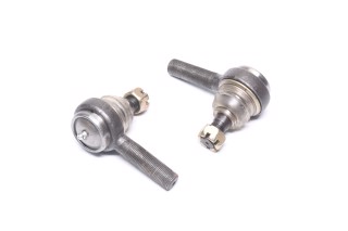 Наконечник тяги кермовий ГАЗ 3302 з гайками та масляками (к-кт. 2 шт., пильовики силікон)