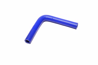 Патрубок радиатора Грузовые Авто СИЛИКОН синий (угол 90 гр.,Dвн/нар=16/20мм,L=150х150мм)