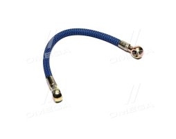 Паливопровід низького тиску ПОЛІМЕРНЕ ОБПЛЕТАННЯ (обратка) (L=350 мм під болт М14) ПРЕМІУМ