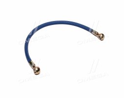 Топливопровод низкого давления ПОЛИМЕРНАЯ оплетка (обратка) (L=500 мм под болт М14) ПРЕМИУМ