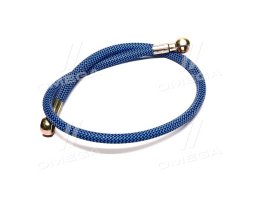 Паливопровід низького тиску ПОЛІМЕРНЕ ОБПЛЕТАННЯ (обратка) (L=900 мм під болт М14) ПРЕМІУМ