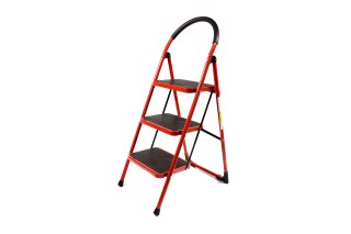 Драбина 3 щаблі, висота 115см, до верх. сходинки 72см <AXXIS>