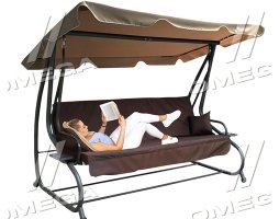 Гойдалка садова GardenRelax з москітною сіткою <AXXIS>