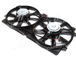 Електровентилятор охолодження радіатора ВАЗ 2123 (подвійний у сб.) 8 лопатей (DECARO)