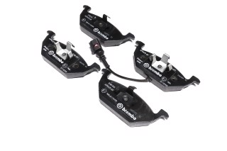 Колодка гальм. диск. AUDI A3, SEAT, SKODA, VW передн. (вир-во BREMBO)