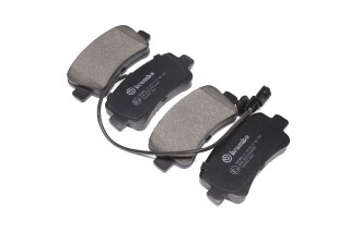 Колодка гальм. диск. OPEL MOVANO/RENAULT MASTER 04/10- задн. (вир-во BREMBO)