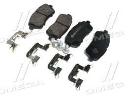 Колодка гальм. диск. FORD FIESTA VI передн. (вир-во BREMBO)