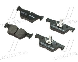 Колодка гальм. диск. BMW 1(F20) 116D-125I 2010-,3(F30) 316-328 2011- задн. (вир-во BREMBO)