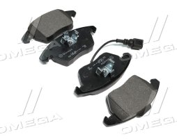 Колодка торм. диск. AUDI A3, TT передн. (пр-во BREMBO)