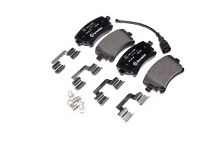 Колодка гальм. диск. VW T5 (7HM), T5 (7HB, 7HJ) задн. (вир-во BREMBO)