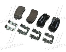 Колодка гальм. диск. HYUNDAI ACCENT, i30, задн. (вир-во BREMBO)