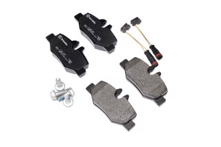 Колодка гальм. диск. MB VIANO (W639), VITO (W639) задн. (вир-во BREMBO)