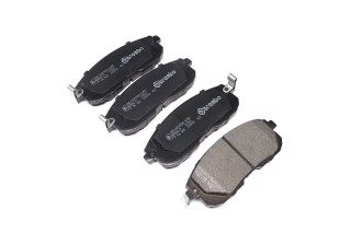 Колодка гальм. диск. NISSAN CUBE 1.5DCI 10-,TIIDA 1.5DCI-1.8 07-передн. (вир-во BREMBO)