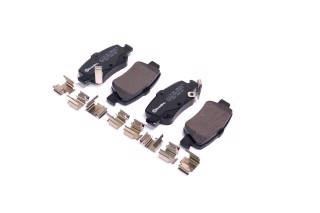 Колодка торм. диск. TOYOTA AURIS, COROLLA задн. (пр-во BREMBO)