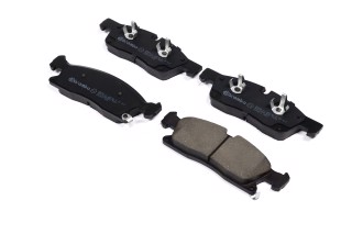 Колодка гальм. диск. JEEP GRAND CHEROKEE 2011-18 WHEELS передн. (вир-во BREMBO)