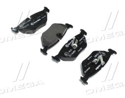 Колодка гальм. диск. BMW 3 (E46) задн. (вир-во BREMBO)