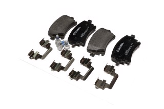 Колодка гальм. диск. AUDI, VW T5 задн. (вир-во BREMBO)