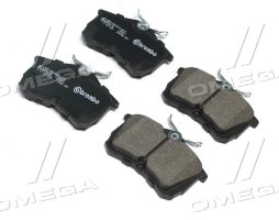 Колодка гальм. диск. HONDA ACCORD задн. (вир-во BREMBO)