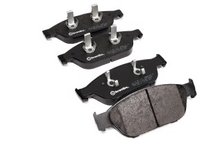Колодка гальм. диск. AUDI A8 3.0 4.2TFSI QUATTRO,3.0 4.2TDI QUATTRO 09 - передн. (вир-во BREMBO)