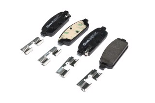 Колодка гальм. диск. CHEVROLET CRUZE, ORLANDO задн. (вир-во BREMBO)