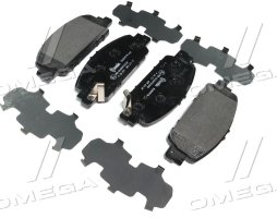 Колодка гальм. диск. HONDA ACCORD 2013 передн. (вир-во BREMBO)