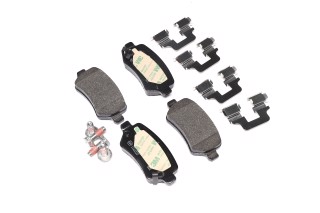 Колодка гальм. диск. OPEL ASTRA G задн. (вир-во BREMBO)