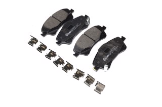 Колодка гальм. диск. TOYOTA AURIS, AVENSIS передн. (вир-во BREMBO)