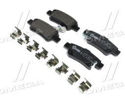 Колодка гальм. диск. HONDA CR-V задн. (вир-во BREMBO)