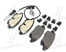 Колодка торм. диск. FORD TRANSIT, задн. (пр-во BREMBO)