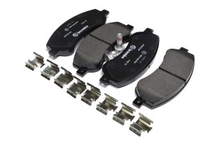 Колодка гальм. диск. FORD TRANSIT передн. (вир-во BREMBO)