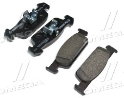 Колодка гальм. диск. DACIA LOGAN II 1.2 1.5 2012-,SANDERO 2012-передн. (вир-во BREMBO)