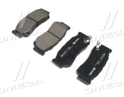 Колодка гальм. диск. HYUNDAI SANTA FE, задн. (вир-во BREMBO)
