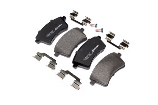 Колодка торм. диск. RENAULT KANGOO передн. (пр-во BREMBO)