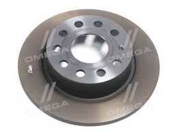 Диск гальмівний SKODA YETI, VW GOLF VI задн. (вир-во BREMBO)