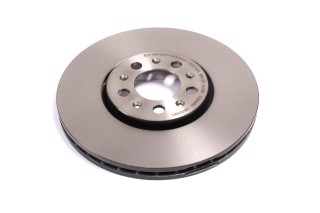 Диск гальмівний AUDI A3, SEAT TOLEDO, SKODA FABIA, OCTAVIA, VW передн., вент. (вир-во BREMBO)