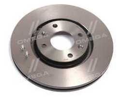 Диск гальмівний CITROEN C3, C4 PEUGEOT 207, 408 передн., вент. (вир-во BREMBO)