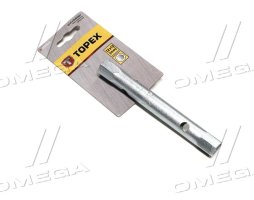 Ключ торцевий двосторонній трубчастий 12 х 13 мм (TOPEX)