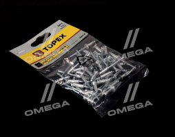 Алюмінієві заклепки 4.0 мм х 12,5 мм, 50 шт.*1 уп. (TOPEX)