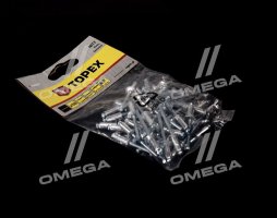 Заклепки алюмінієві 4.8 мм х 12,5 мм, 50 шт.*1 уп. (TOPEX)