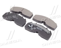 Колодка торм. диск. (компл. на ось) MERITOR SCANIA L,P,G,R,S 09.16- (пр-во TRU)