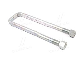 Стремянка рессоры задней КАМАЗ М30х2,0 L=480 (кованая, с гайкой) DETALKA