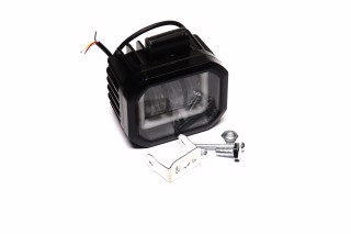 Фара LED СТМ квадратна 30W (+ LED кільце) <ДК>