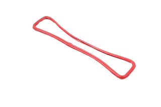 Прокладка кришки клапанної ГАЗ-53 (гума червона)