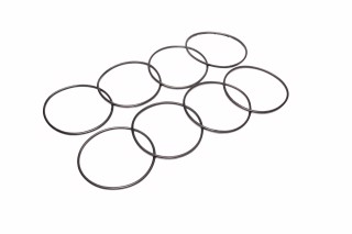 Р/к кілець гільзи циліндрів  ущільн.  Д 240, Д 243, Д 65 (м/к) (вир-во Рось-Гума)