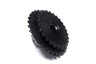 Звездочка привода вариатора ТНК комбайна JD9670STS (тип 60, Z=26, Z=32) (JD)