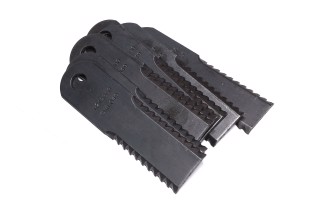 Нож измельчителя подвижный зубчатый комплект (H212698 - 8 шт.) JD 9880 STS/S690 (JD)