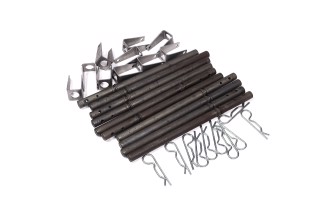 Комплект пальцев шнека жатки (10xH172459+10xH169914+10x28316)/AH201250) (JD)